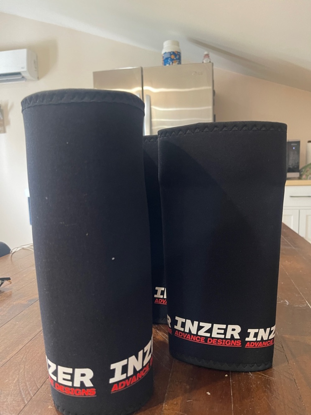 Inzer Advance Designs Black Knee Sleeve Pair